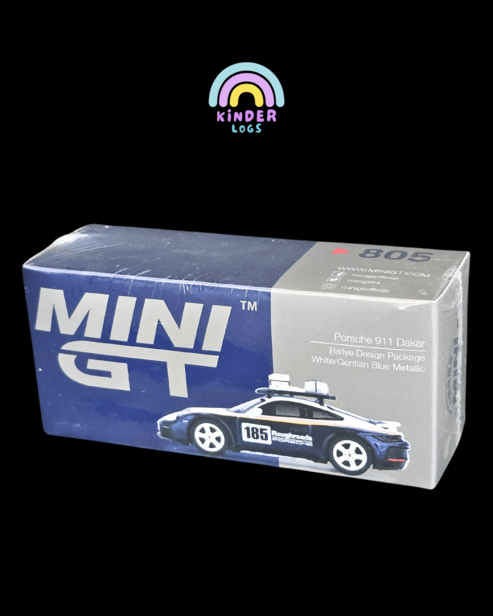 Mini GT Porsche 911 Dakar Rallye Design Package - Kinder Logs