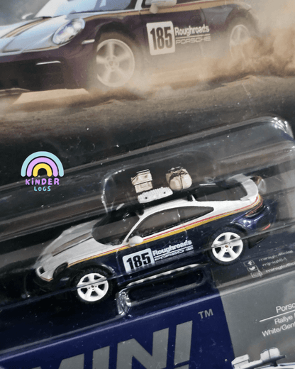 Mini GT Porsche 911 Dakar Rallye Design Package (Blister Pack) - Kinder Logs