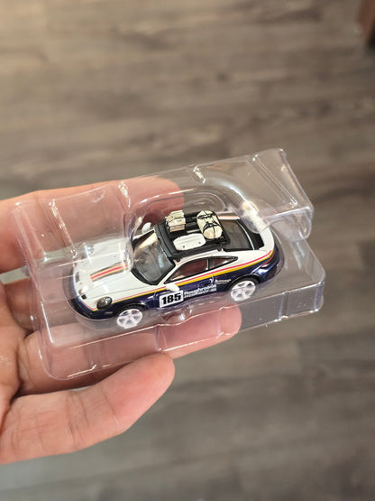 Mini GT Porsche 911 Dakar Rallye Design Package - Open Box - Kinder Logs