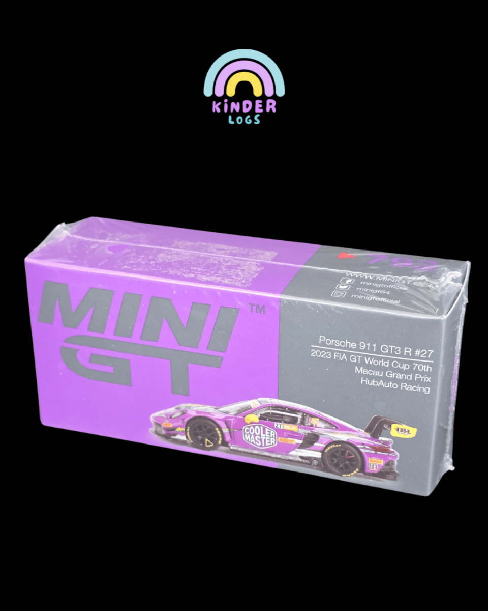 Mini GT Porsche 911 GT3 R #27 (Sealed Box) - Kinder Logs