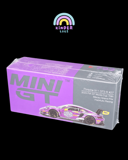 Mini GT Porsche 911 GT3 R #27 (Sealed Box) - Kinder Logs