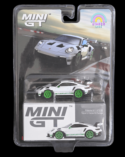 Mini GT Porsche 911 GT3 RS - Tribute To Carrera RS Package (Blister Pack) - Kinder Logs
