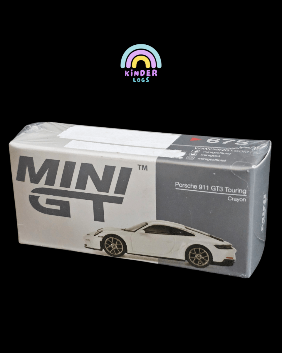 Mini GT Porsche 911 GT3 Touring (Crayon) - Kinder Logs