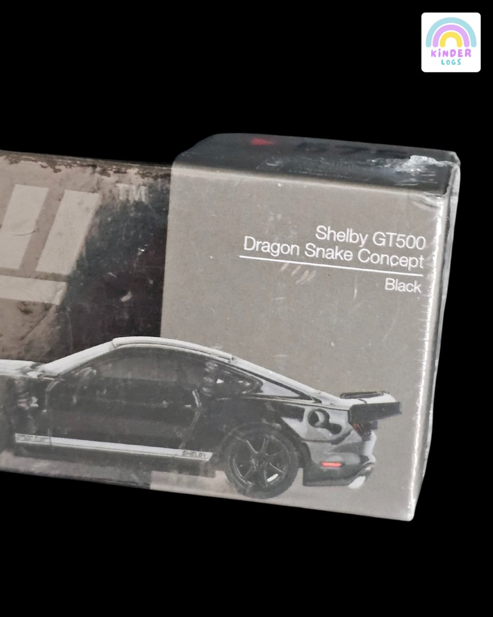 Mini GT Shelby GT500 Dragon Snake Concept (Black) - Kinder Logs