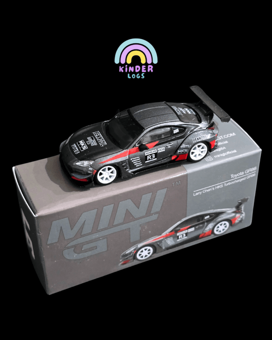 Mini GT Toyota GR86 Larry Chen's HKS Turbocharged (Open Box) - Kinder Logs