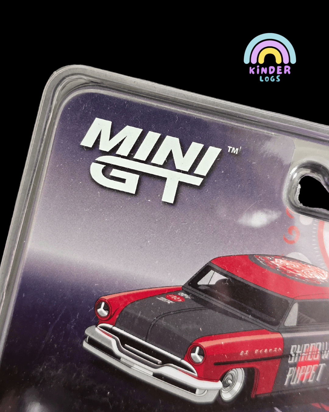 Mini GT x MIZU 1954 Lincoln Capri Hot Rod "Shadow Puppet" - Kinder Logs
