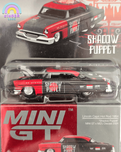 Mini GT x MIZU 1954 Lincoln Capri Hot Rod "Shadow Puppet" - Kinder Logs