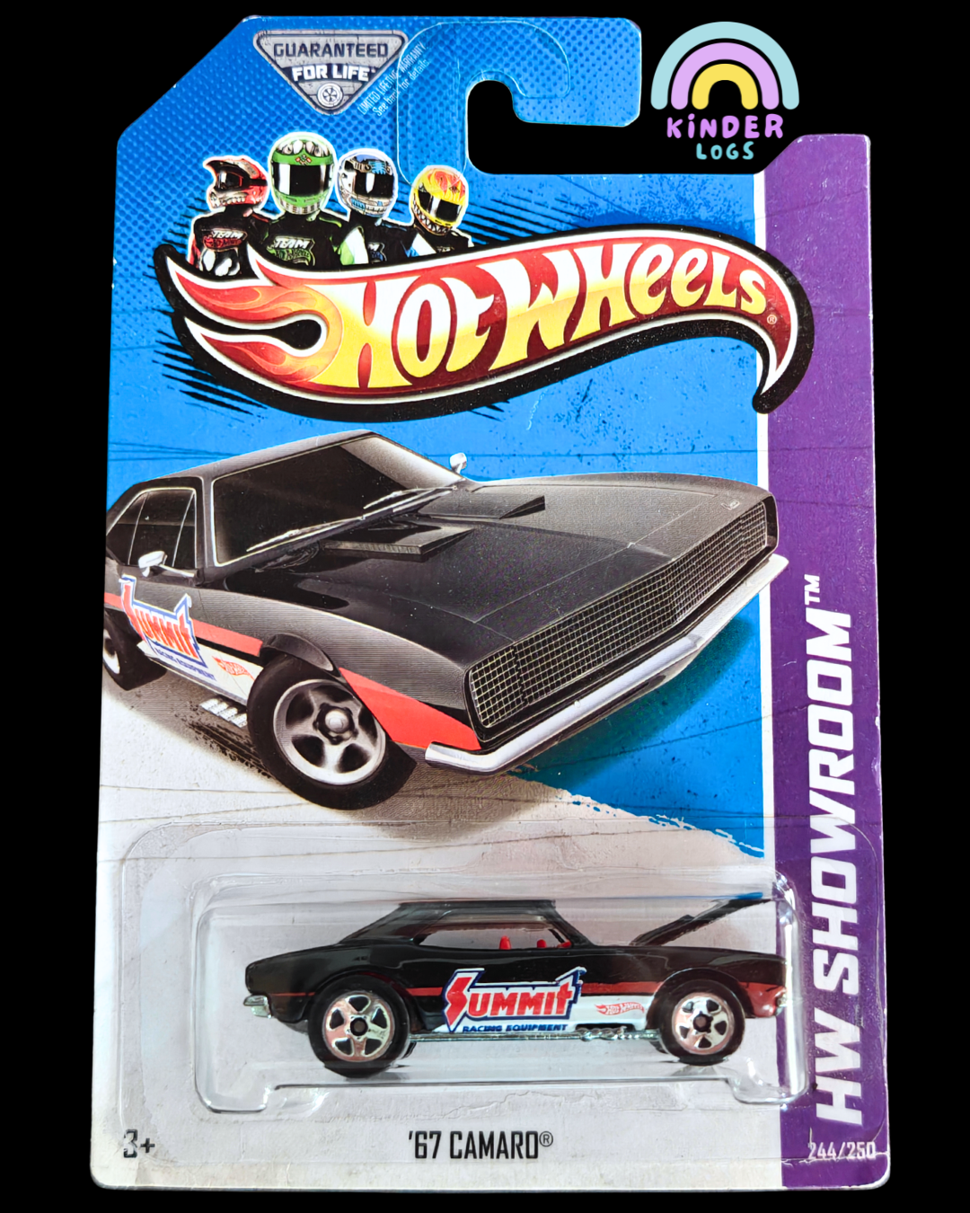 Moving Parts Hot Wheels 1967 Chevrolet Camaro (Imported) - Kinder Logs