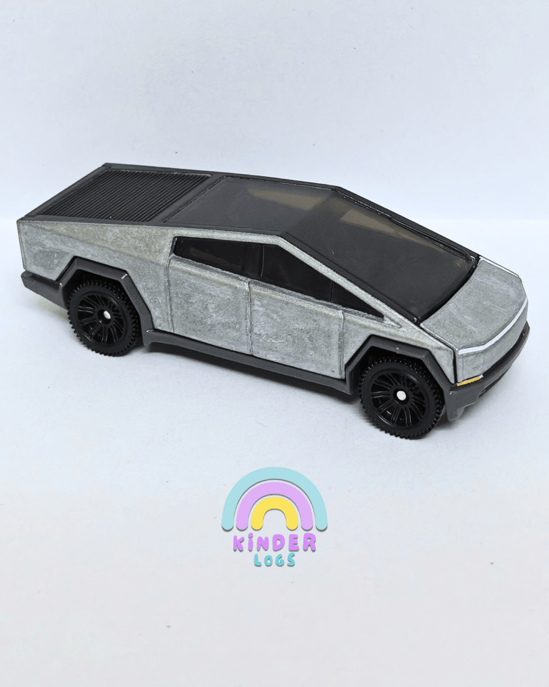 Moving Parts Matchbox Tesla Cybertruck (Uncarded - New) - Kinder Logs