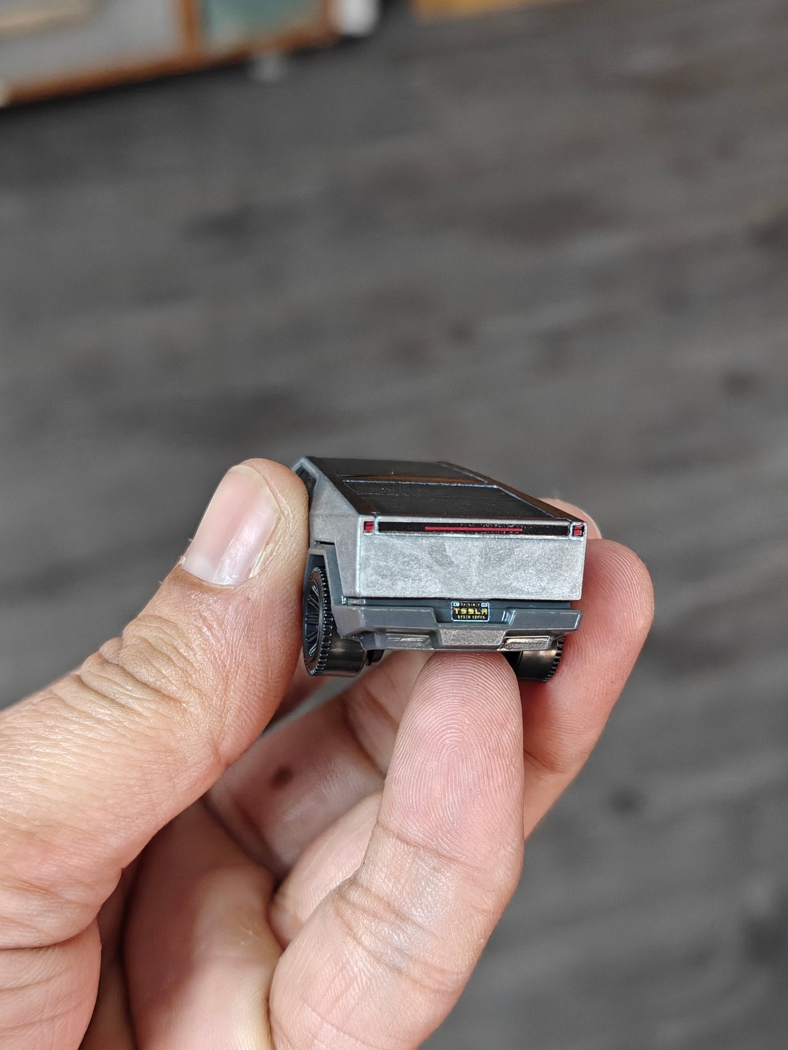 Moving Parts Matchbox Tesla Cybertruck (Uncarded - New) - Kinder Logs