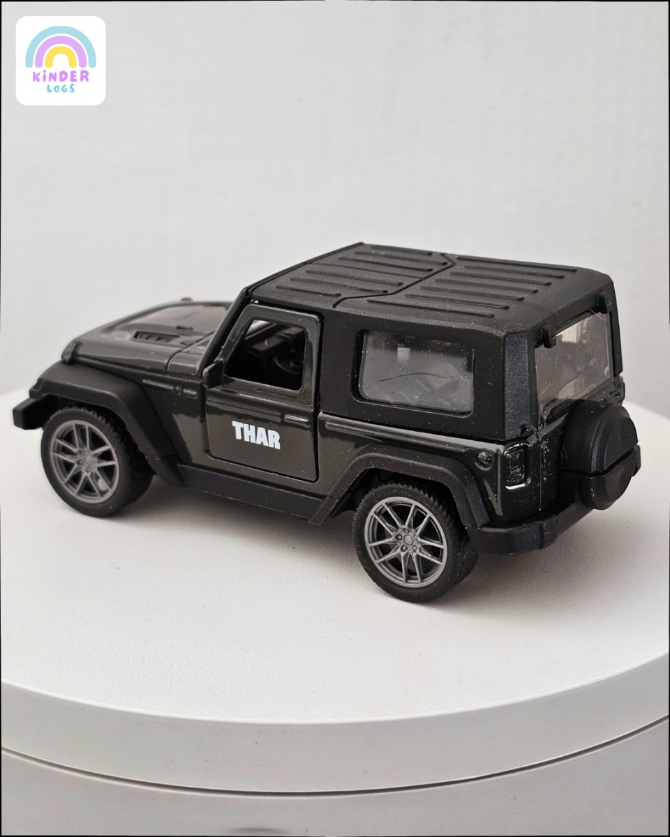 New Mahindra Thar 2 - Door (Black Color) - Kinder Logs