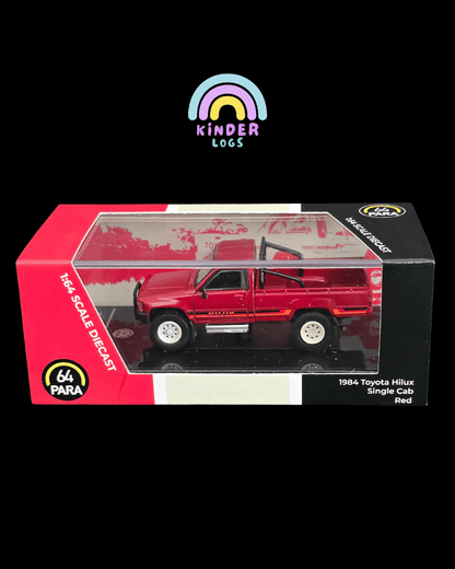 Para64 1984 Toyota Hilux Single Cab (Red) - Kinder Logs