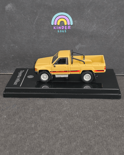 Para64 1984 Toyota Hilux Single Cab (Yellow) - Kinder Logs