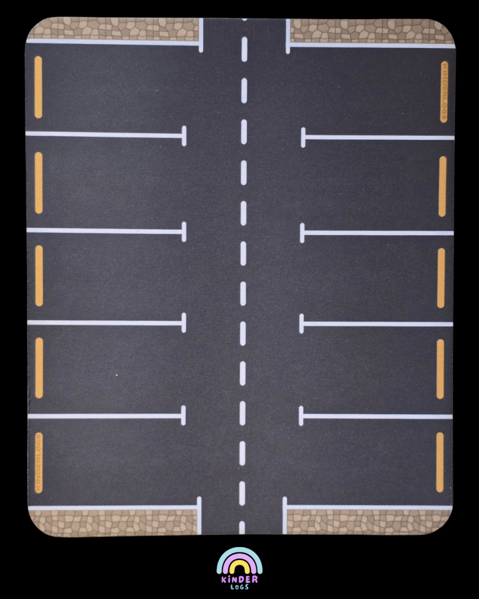 Parking Lot Style Mousepad for 1:64 Diecast Cars - Kinder Logs
