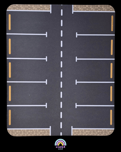 Parking Lot Style Mousepad for 1:64 Diecast Cars - Kinder Logs