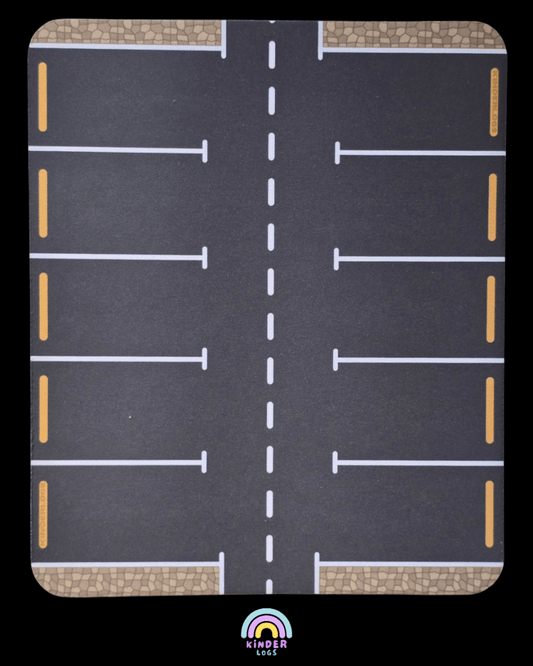 Parking Lot Style Mousepad for 1:64 Diecast Cars - Kinder Logs