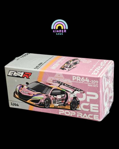 Pop Race Acura NSX GT3 EVA RT Custom Type 08 - Kinder Logs