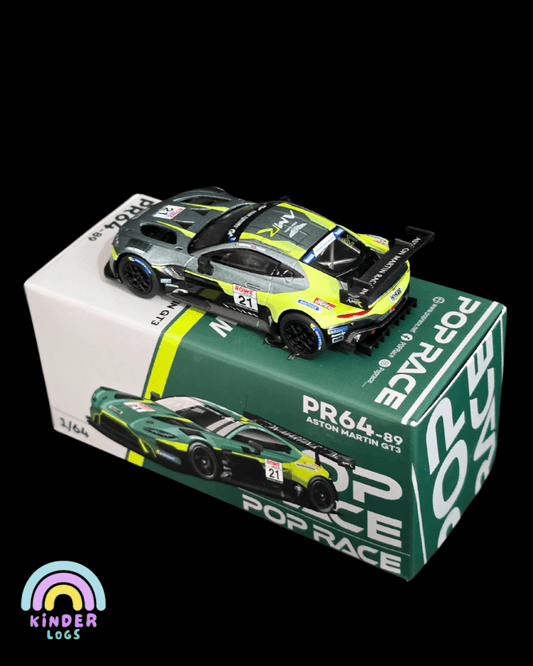 Pop Race Aston Martin GT3 (Open Box) - Kinder Logs