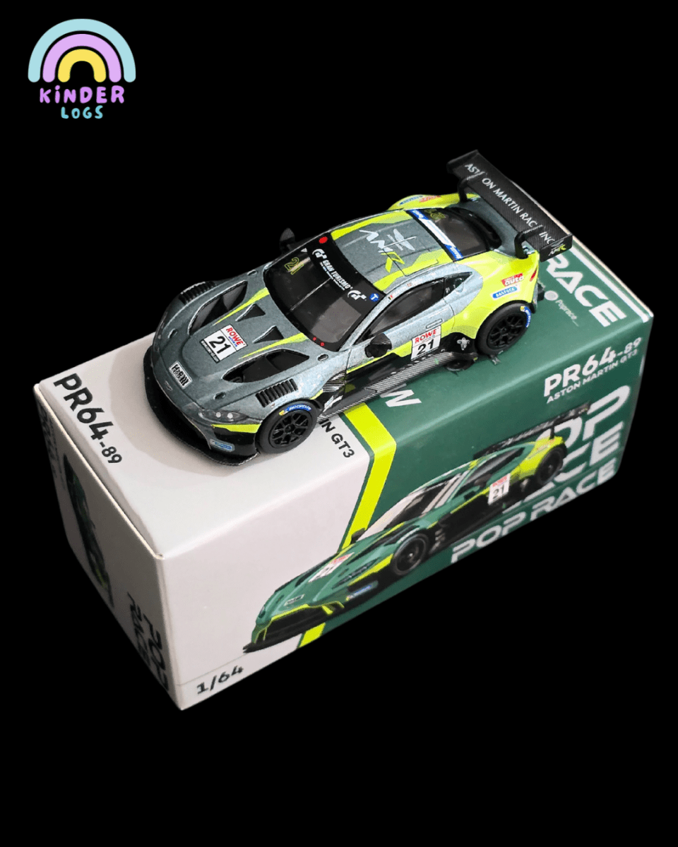 Pop Race Aston Martin GT3 (Open Box) - Kinder Logs