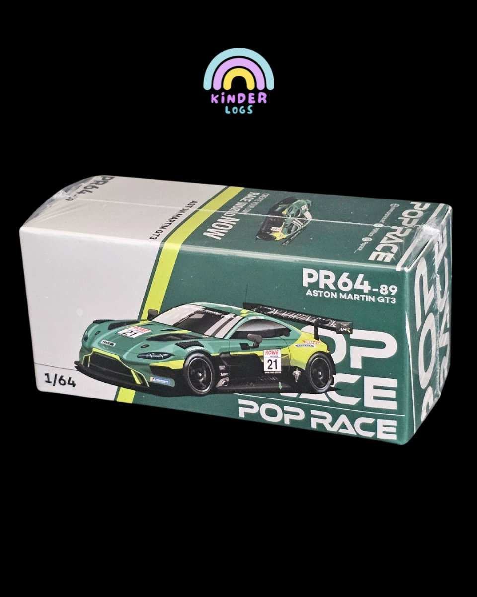 Pop Race Aston Martin GT3 (PR64 - 89) - Kinder Logs