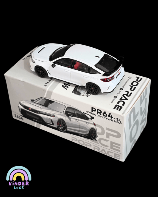 Pop Race Honda Civic Type R FL5 - White (Open Box) - Kinder Logs