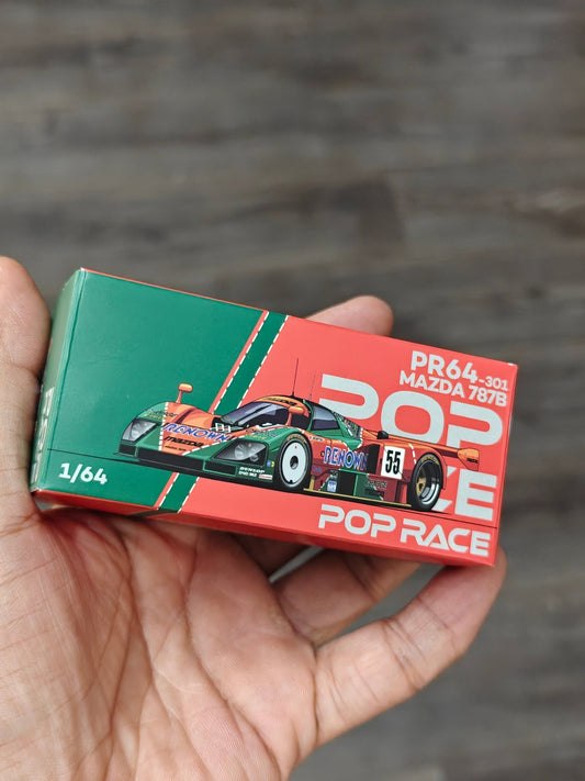 Pop Race Mazda 787B PR64-301 (Open Box) - Kinder Logs