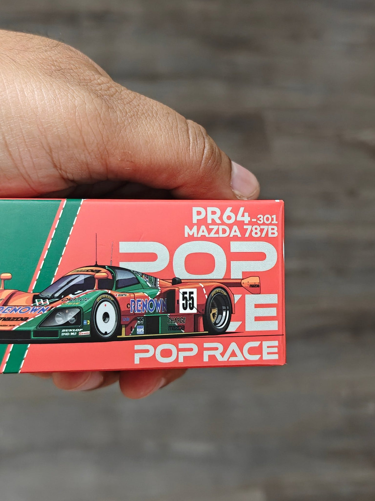 Pop Race Mazda 787B PR64-301 (Open Box) - Kinder Logs
