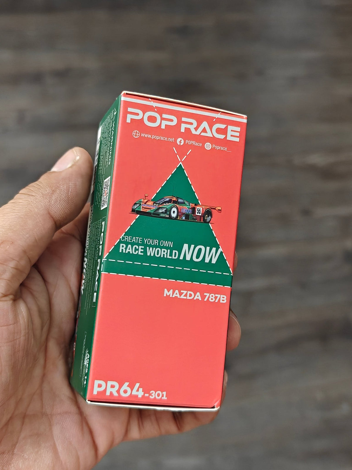 Pop Race Mazda 787B PR64-301 (Open Box) - Kinder Logs