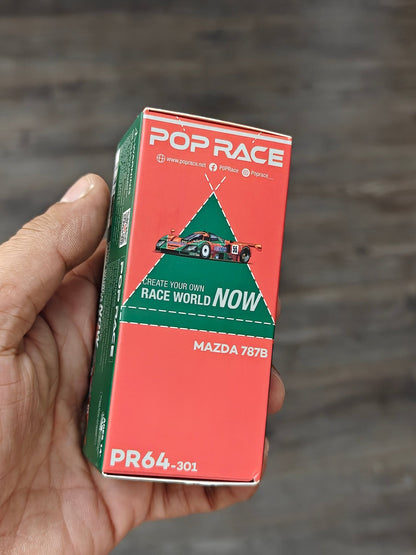 Pop Race Mazda 787B PR64-301 (Open Box) - Kinder Logs