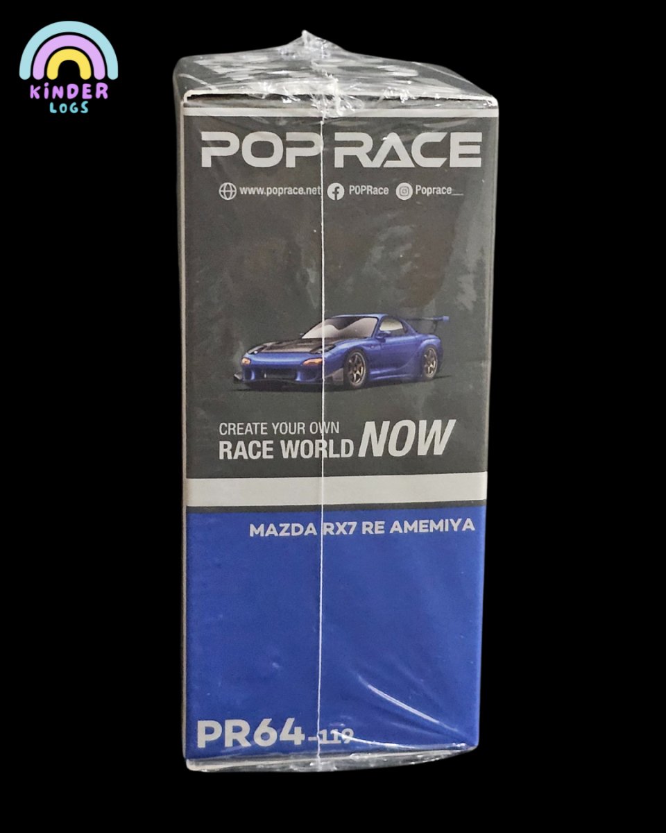 Pop Race Mazda RX7 RE Amemiya (PR64 - 119) - Kinder Logs