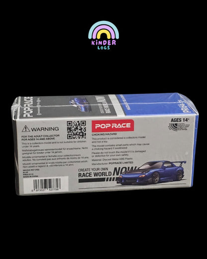 Pop Race Mazda RX7 RE Amemiya (PR64 - 119) - Kinder Logs