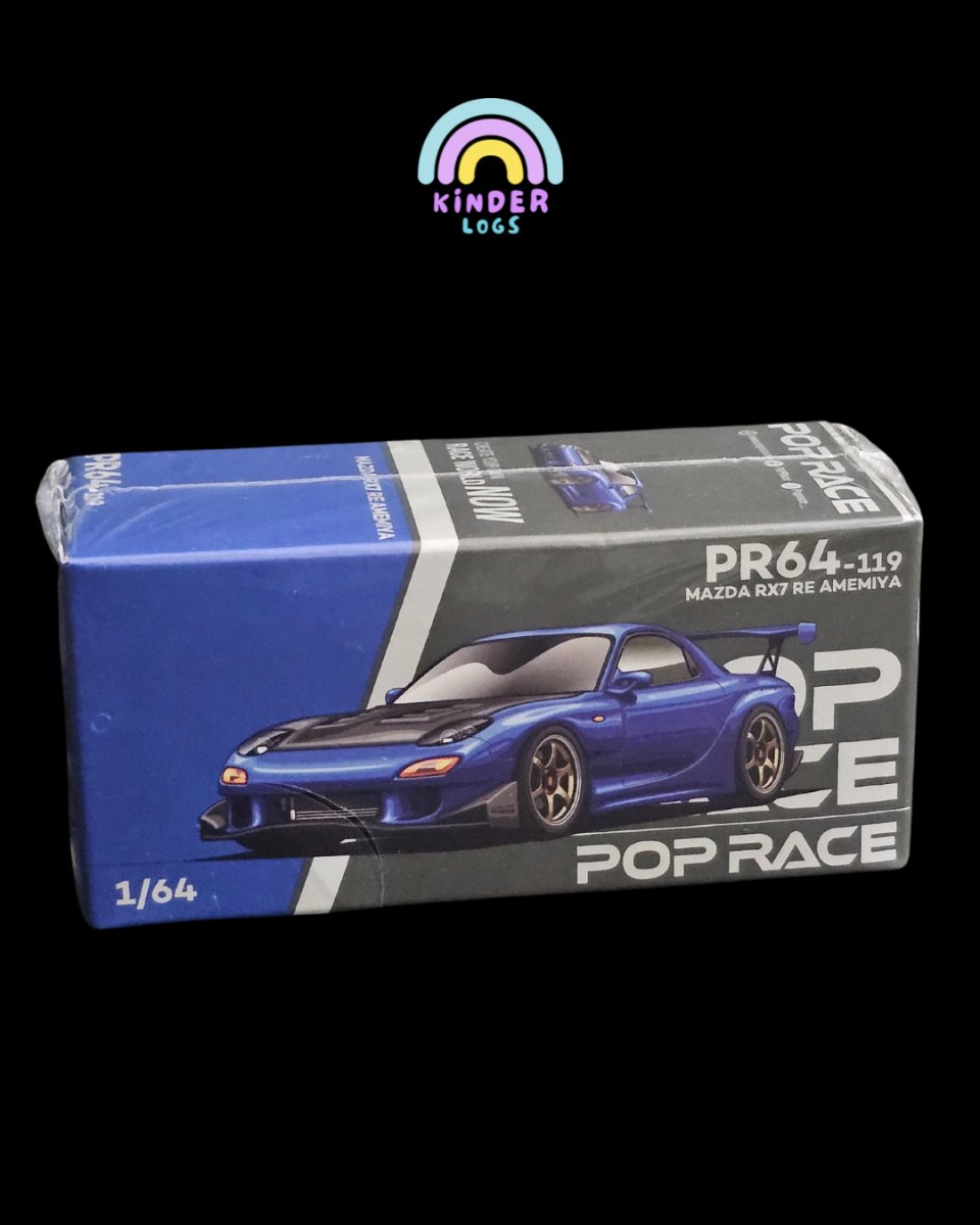 Pop Race Mazda RX7 RE Amemiya (PR64 - 119) - Kinder Logs