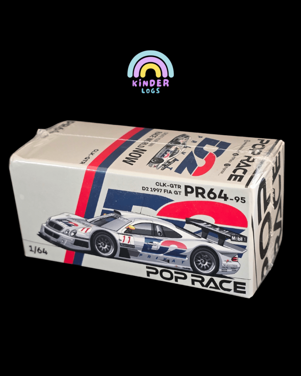 Pop Race Mercedes - Benz CLK - GTR D2 1997 FIA GT - Kinder Logs