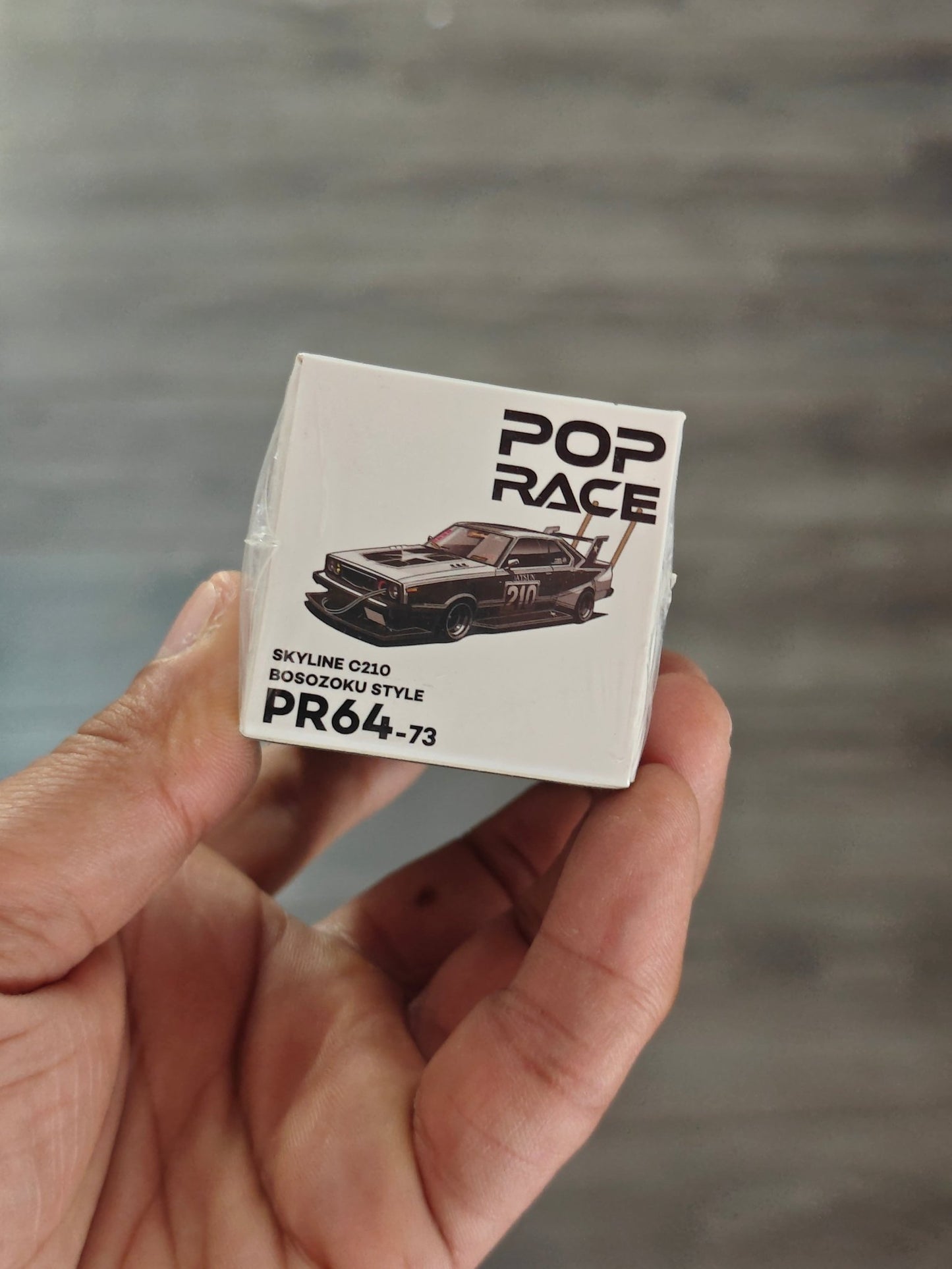 Pop Race Nissan Skyline C210 Bosozoku Style (PR64-73) - Sealed Box - Kinder Logs