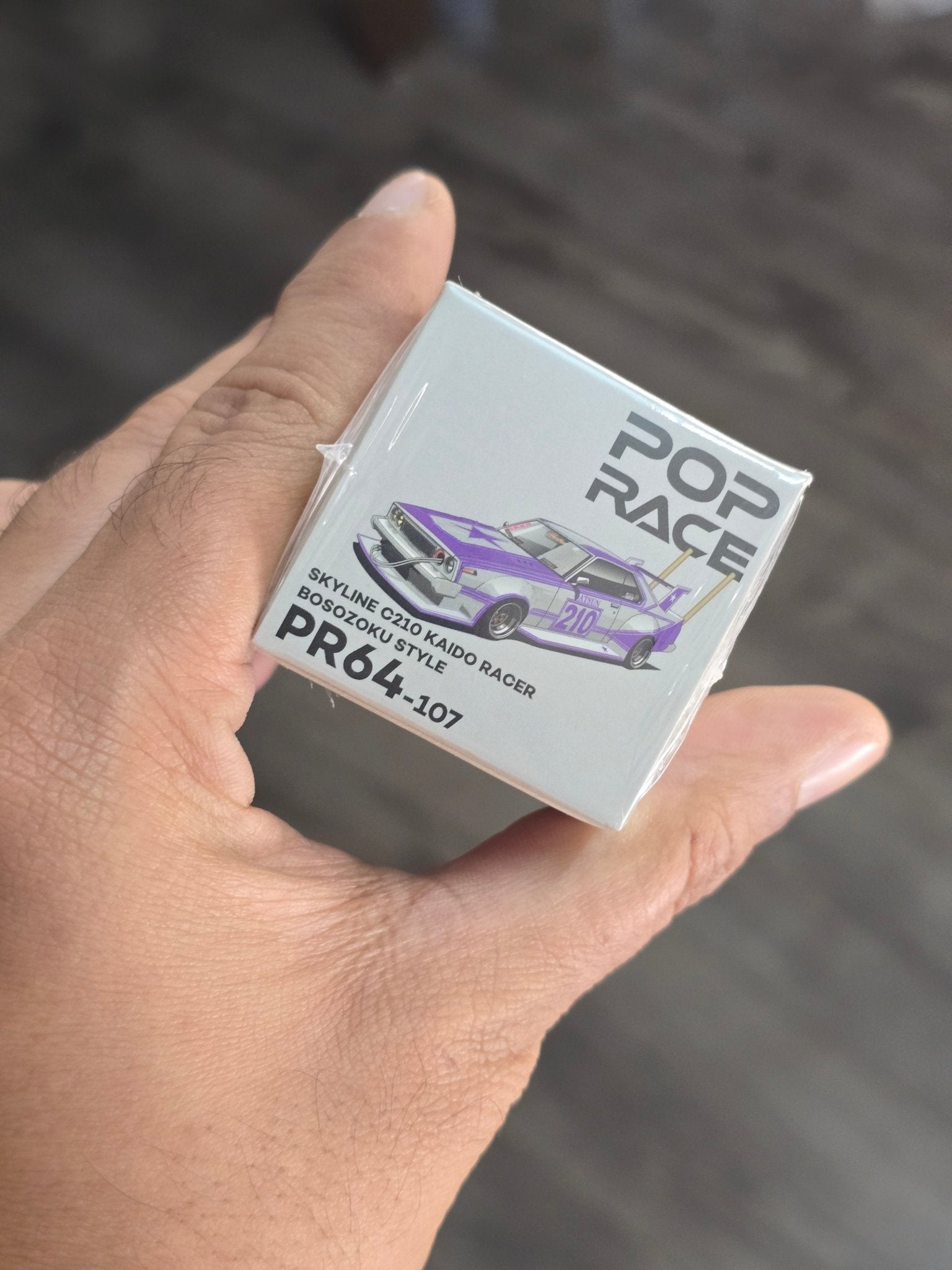 Pop Race Nissan Skyline C210 Kaido Racer Bosozoku Style (Sealed Box) - Kinder Logs