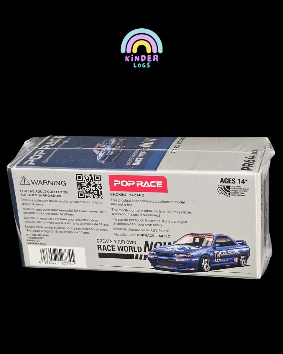 Pop Race Nissan Skyline GT - R R32 JTC 1990 - Kinder Logs