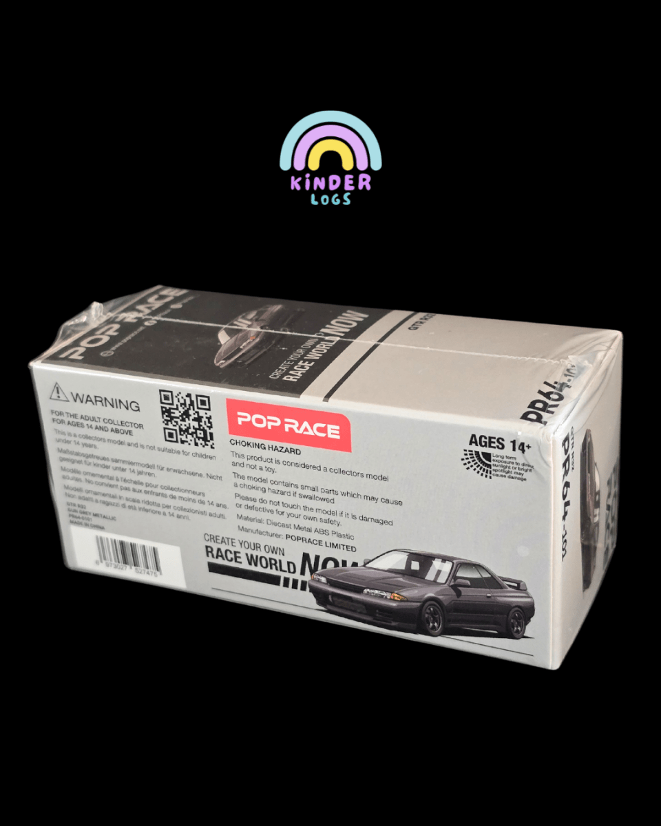 Pop Race Nissan Skyline GT - R R32 (PR64 - 101) - Kinder Logs