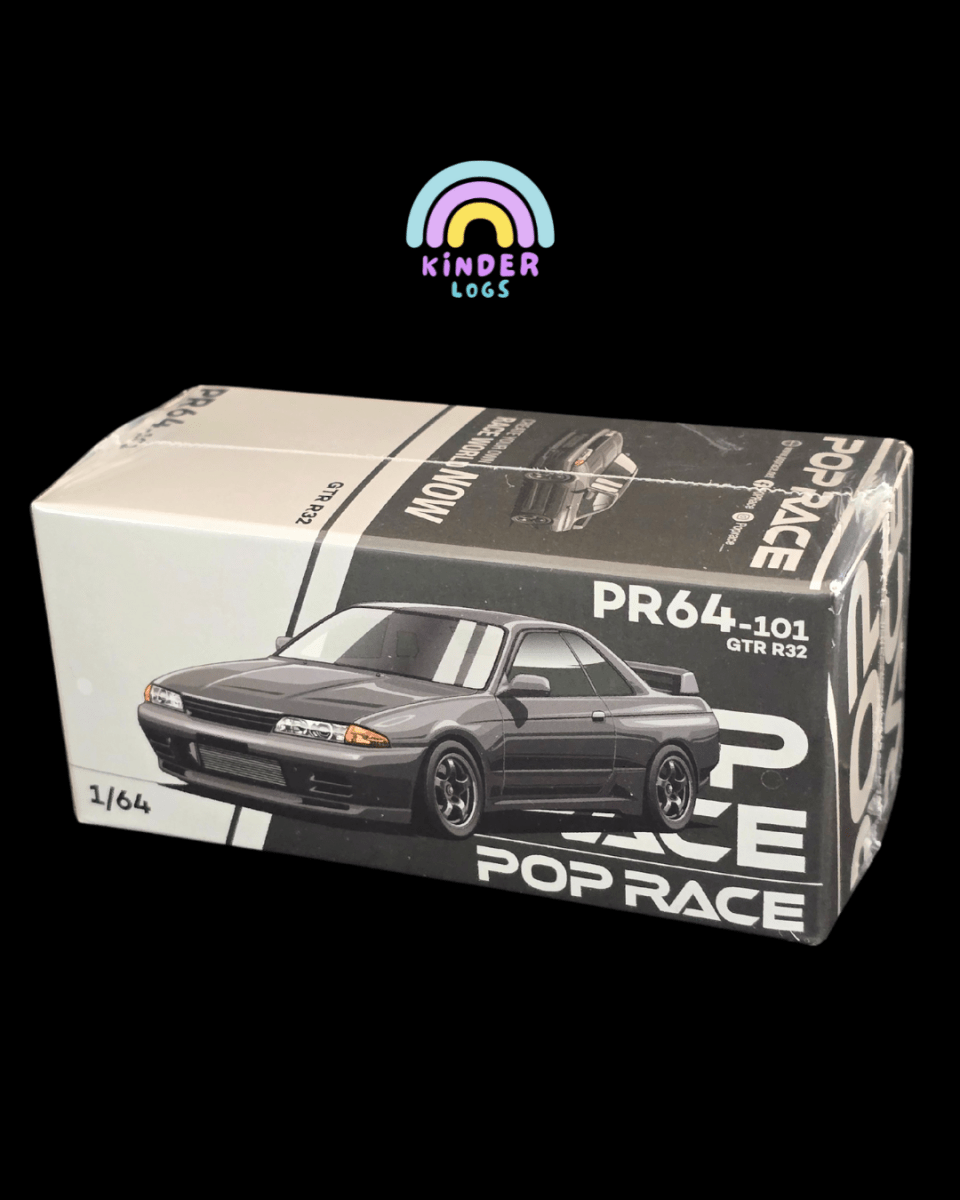 Pop Race Nissan Skyline GT - R R32 (PR64 - 101) - Kinder Logs