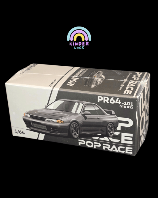 Pop Race Nissan Skyline GT - R R32 (PR64 - 101) - Kinder Logs