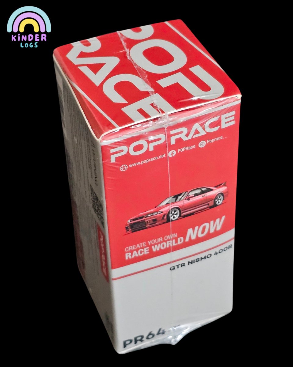 Pop Race Nissan Skyline GT - R R33 Nismo 400R (Red) - Kinder Logs