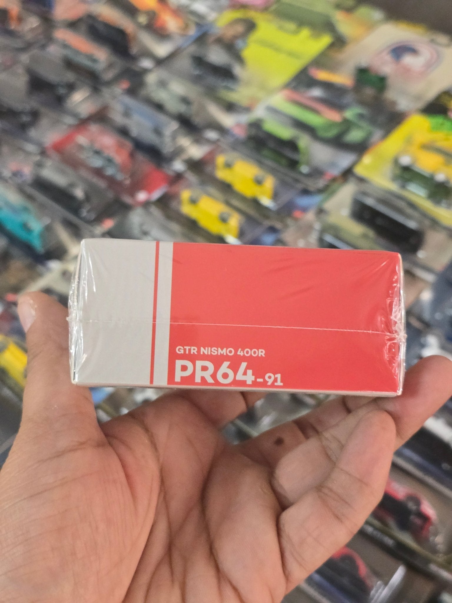 Pop Race Nissan Skyline GT - R R33 Nismo 400R (Red) - Sealed Box - Kinder Logs