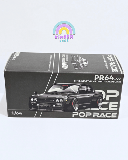 Pop Race Nissan Skyline GT - R V8 Drift Hakosuka (Open Box) - Kinder Logs