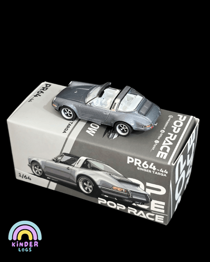 Pop Race Porsche 911 Singer Targa (Open Box) - Kinder Logs