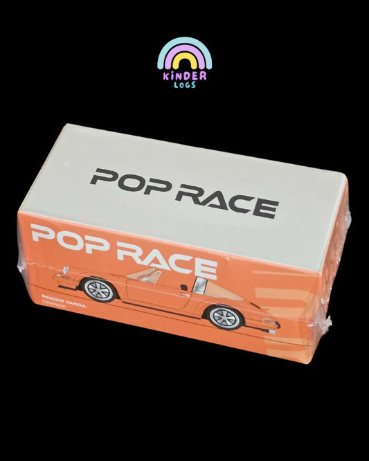 Pop Race Porsche 911 Singer Targa (Orange) - Kinder Logs