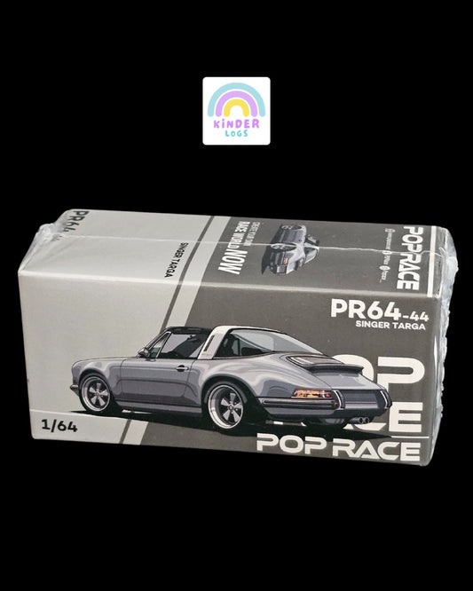 Pop Race Porsche 911 Singer Targa PR64 - 44 - Kinder Logs