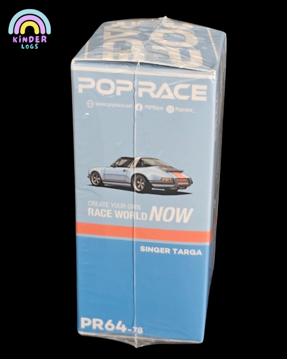 Pop Race Porsche 911 Singer Targa PR64 - 78 - Kinder Logs