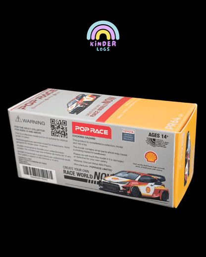 Pop Race Shell Toyota Pandem GR Yaris (Open Box) - Kinder Logs