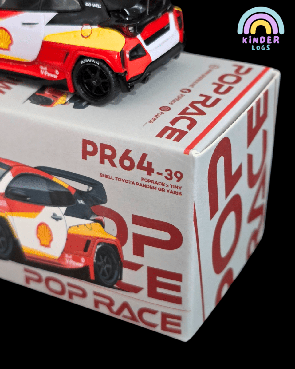 Pop Race Shell Toyota Pandem GR Yaris (Open Box) - Kinder Logs