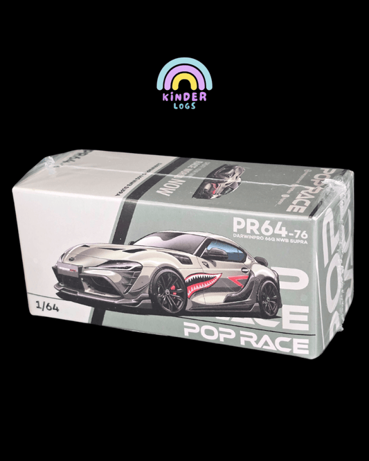 Pop Race Toyota Supra - Darwinpro 66G NWB (PR64 - 76) - Kinder Logs