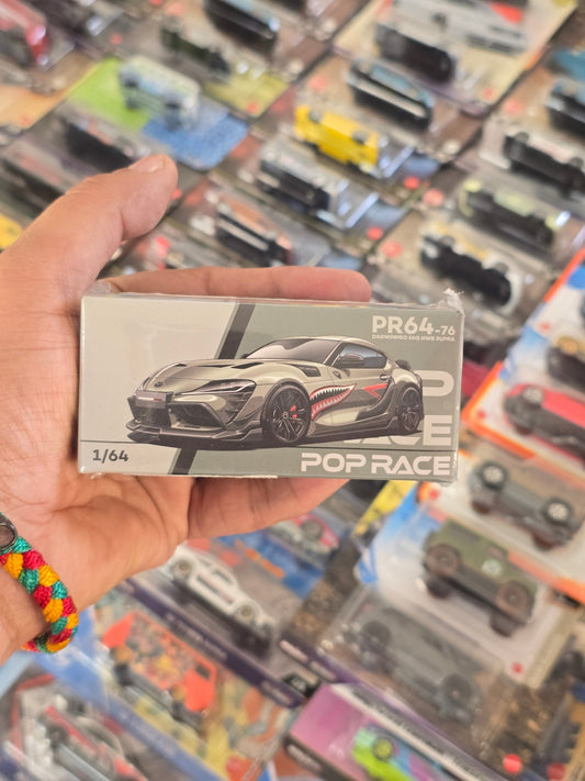 Pop Race Toyota Supra - Darwinpro 66G NWB (PR64 - 76) - Sealed Box - Kinder Logs